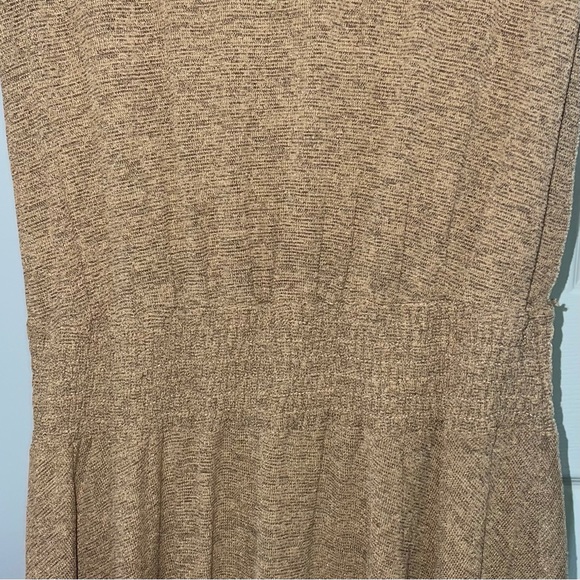 Soft Surroundings Tan Kerry Knit Dress Cowl Neck Sleeveless Size S NWT! - Picture 5 of 13